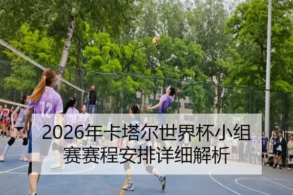 2026年卡塔尔世界杯小组赛赛程安排详细解析